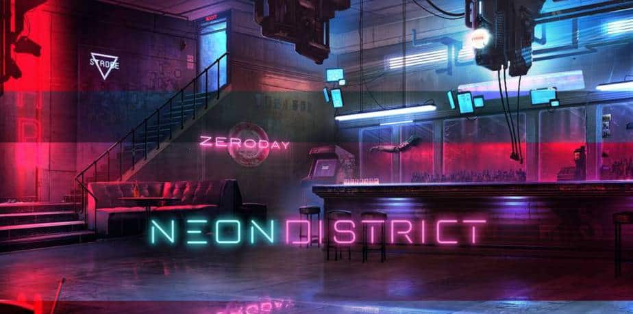 Neon District a sci-fi dystopian RPG.