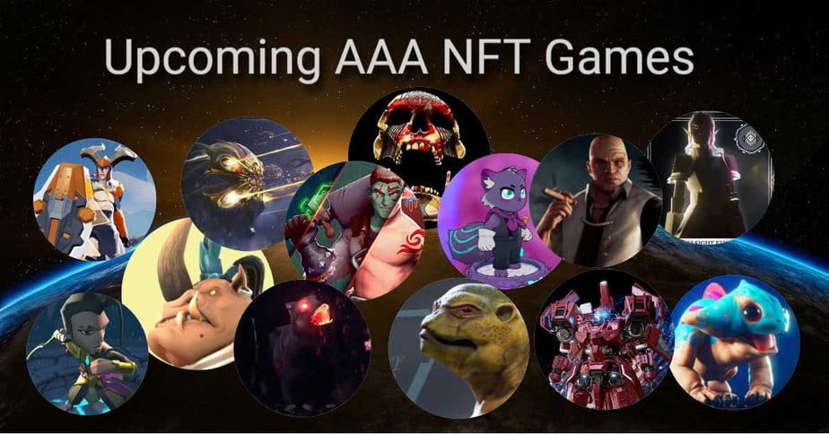 Best P2E NFT Blockchain Games (2022 - 2023) by