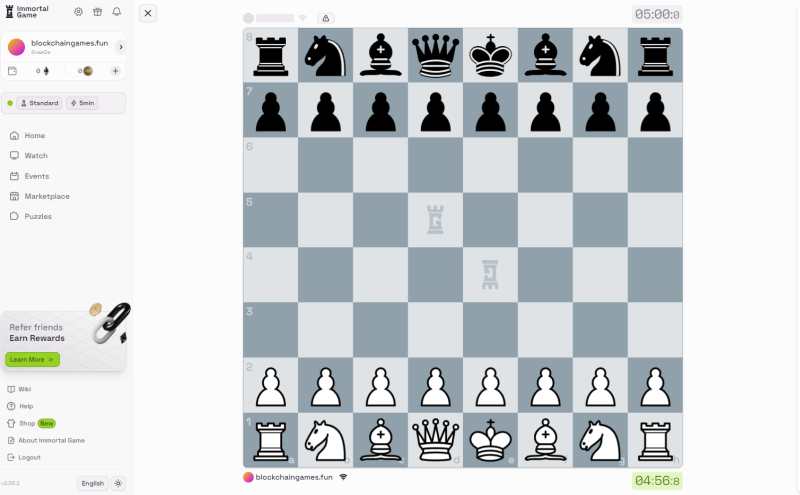 Immortal Game: Play the Classic Game of Chess with NFT Pieces