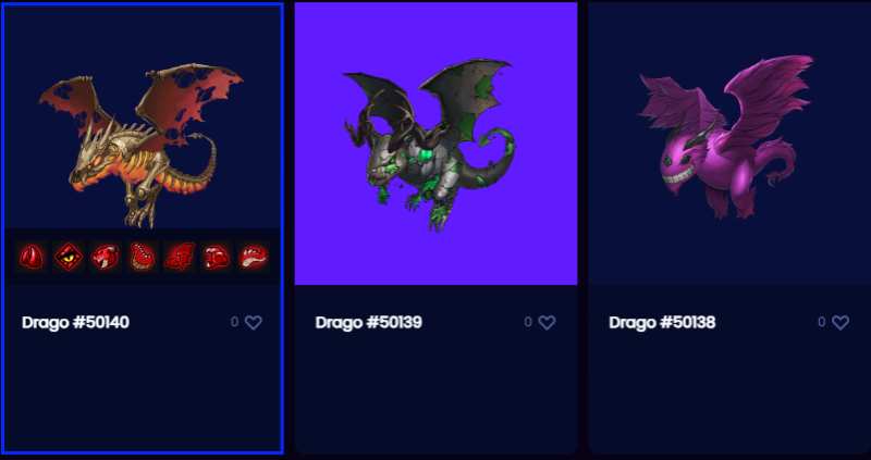 league-of-kingdoms-nfts LOK NFTS Drago