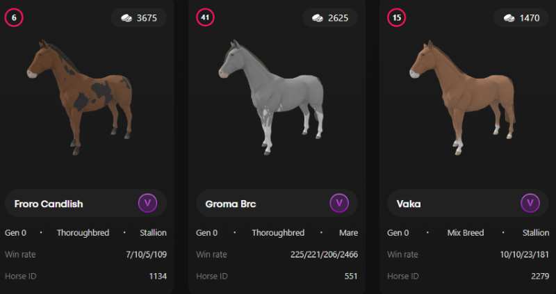 zkrace_nfts zkrace horses