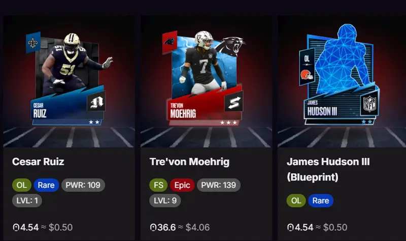 NfL_rivals_nfts NFL rivals NFTS