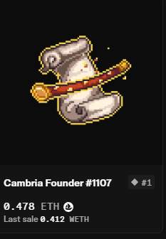 founder_nft Cambria founder NFT