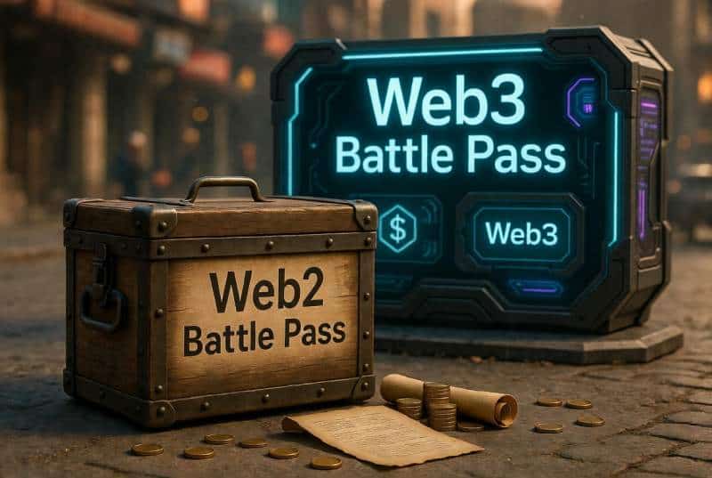 Web2 vs Web3 battle pass comparison