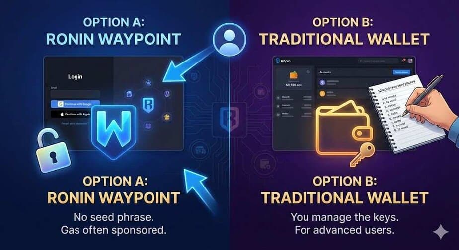 Waypoint vs traditional wallet