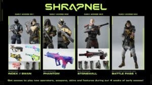 Shrapnel Outlines Four-Week Early Access Roadmap for Sacrifice Zone