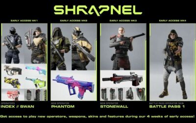 Shrapnel Outlines Four-Week Early Access Roadmap for Sacrifice Zone