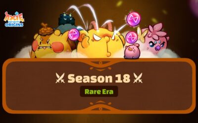 Axie Origins Season 18 Opens With 80K bAXS Rewards
